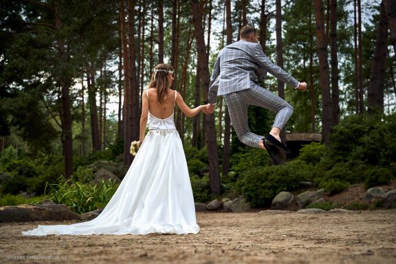 Adelija ir Agnius Vestuvės Botanikos sodas