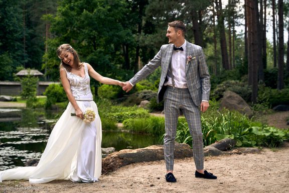 Adelija ir Agnius Vestuvės Botanikos sodas