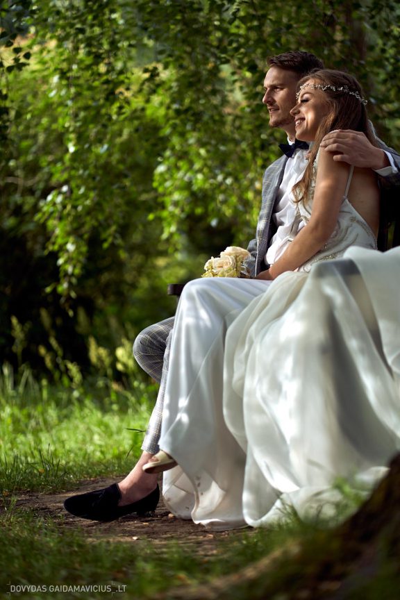 Adelija ir Agnius Vestuvės Botanikos sodas