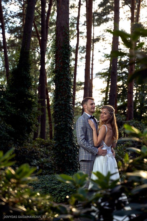Adelija ir Agnius Vestuvės Botanikos sodas