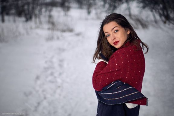 Asmeninė fotosesija: Žiema miške Dovilė Seikalytė, Vilnius Fotografas: Dovydas Gaidamavičius