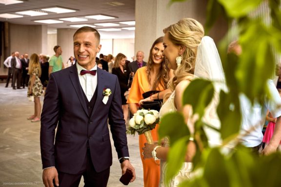 Romualda ir Artūras Vestuvės Vilniaus civilinė metrikacija, Prezidentūros kiemelis, Šv. Onos bažnyčia,  apvalaus stalo klubas BONA Lounge, Trakai