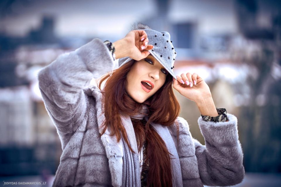 Asmeninė fotosesija: Žiema mieste Simona, Vilnius, Fotografas: Dovydas Gaidamavičius