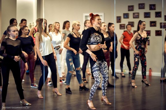 Šokių seminaras Sandra Saikauskaitė Luka, City Dance šokių ir sveikatingumo studija, Gintarės šokių ir laisvalaikio studija, Gintarė Malinauskaitė, Fotografas: Dovydas Gaidamavičius, Kaunas, Vilnius