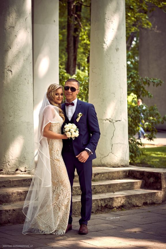 Romualda ir Artūras Vestuvės Vilniaus civilinė metrikacija, Prezidentūros kiemelis, Šv. Onos bažnyčia,  apvalaus stalo klubas BONA Lounge, Trakai