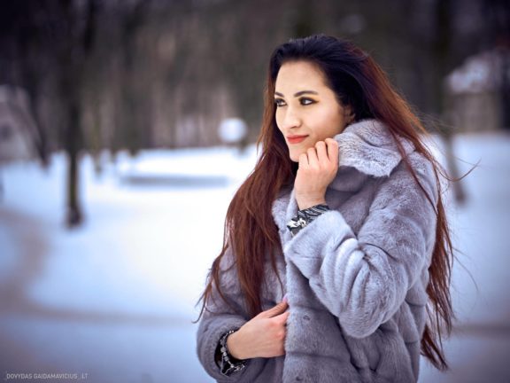 Asmeninė fotosesija: Žiema mieste Simona, Vilnius, Fotografas: Dovydas Gaidamavičius