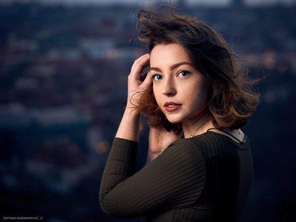 Asmeninė fotosesija: Vakaras mieste, Vilnius Dovilė Seikalytė Fotografas: Dovydas Gaidamavičius