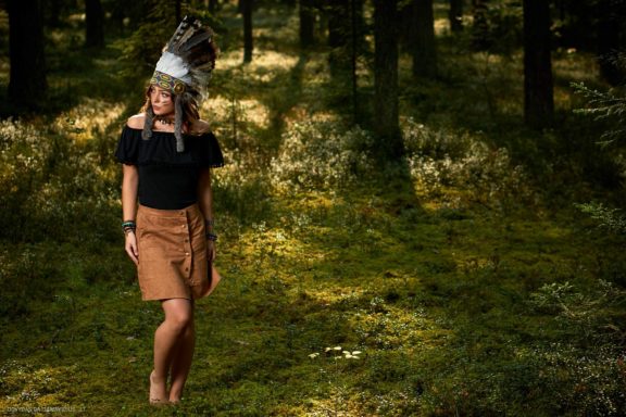 Asmeninė fotosesija, Mistinis miškas Dovilė Seikalytė, Vilnius Fotografas: Dovydas Gaidamavičius