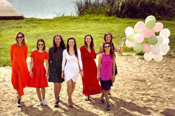 Mergvakaris vandenyje - Erika Bružienė, #BOBos team - Best on boards, Wind Port, Elektrėnai Fotografas: Dovydas Gaidamavičius