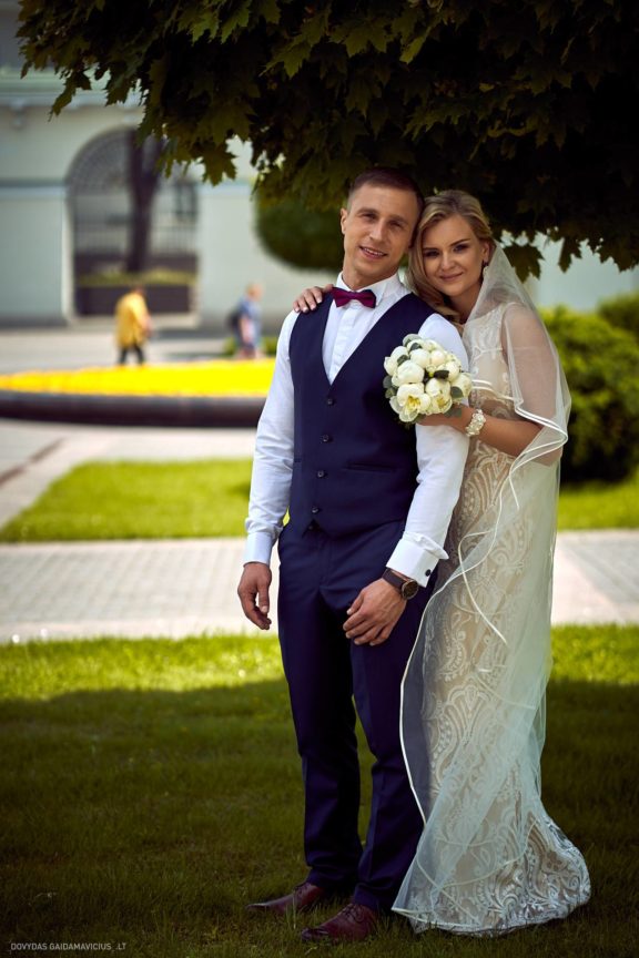 Romualda ir Artūras Vestuvės Vilniaus civilinė metrikacija, Prezidentūros kiemelis, Šv. Onos bažnyčia,  apvalaus stalo klubas BONA Lounge, Trakai