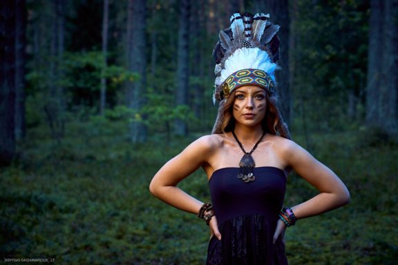 Asmeninė fotosesija, Mistinis miškas Dovilė Seikalytė, Vilnius Fotografas: Dovydas Gaidamavičius
