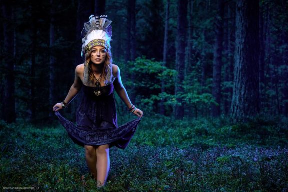 Asmeninė fotosesija, Mistinis miškas Dovilė Seikalytė, Vilnius Fotografas: Dovydas Gaidamavičius