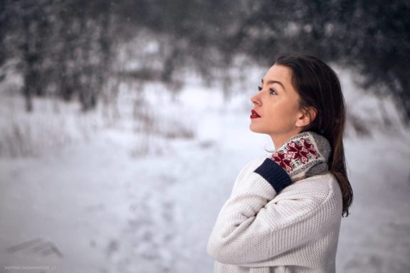Asmeninė fotosesija: Žiema miške Dovilė Seikalytė, Vilnius Fotografas: Dovydas Gaidamavičius