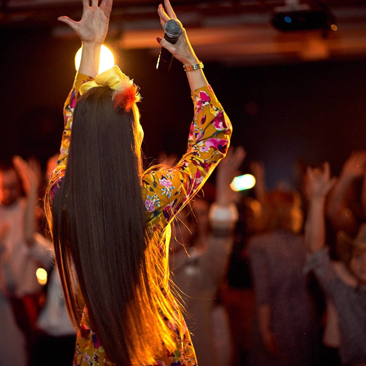 „Šokam į vakarėlį“ šokių renginys „Teatro klube“, Gintarė Malinauskaitė, Gintarės šokių ir laisvalaikio studja, Kaunas, Fotografas: Dovydas Gaidamavičius