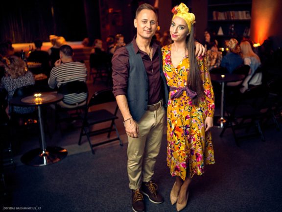 „Šokam į vakarėlį“ šokių renginys „Teatro klube“, Gintarė Malinauskaitė, Gintarės šokių ir laisvalaikio studja, Kaunas, Fotografas: Dovydas Gaidamavičius