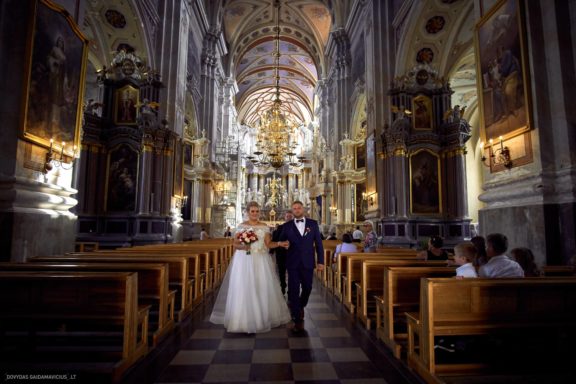 Erika ir Andrius Vestuvės Restoranas Gralis Petro ir Povilo arkikatedra bazilika, Kaunas