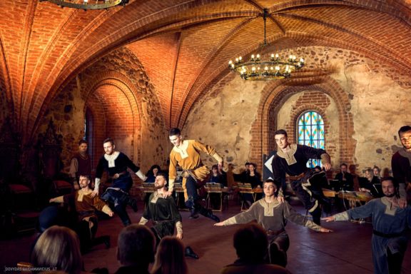 Trakų Pilis Spektaklis legenda apie Birutę ir Kęstutį Sietuva 