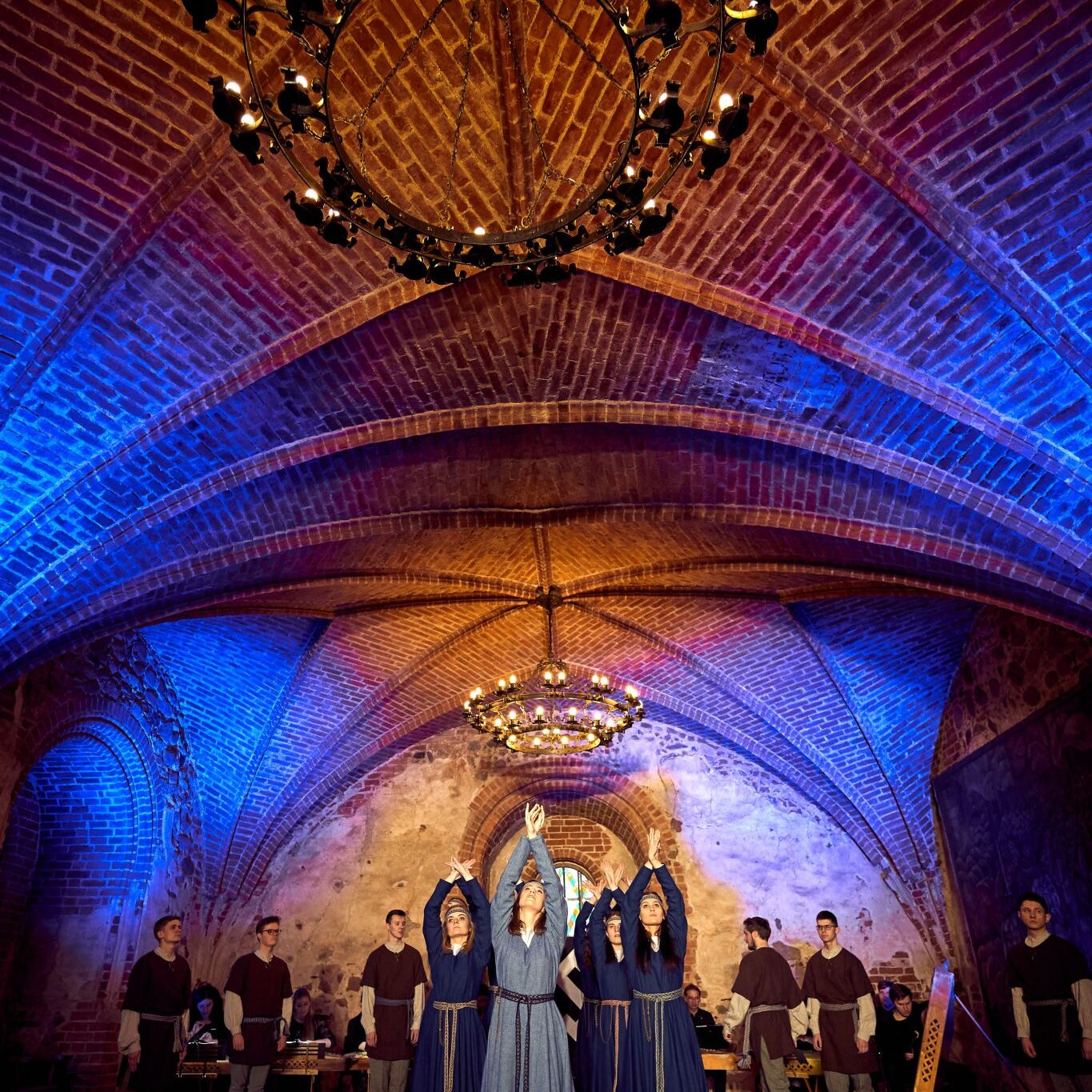 Trakų Pilis Spektaklis legenda apie Birutę ir Kęstutį Sietuva 