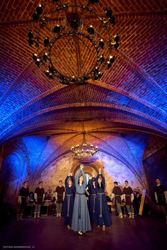 Trakų Pilis Spektaklis legenda apie Birutę ir Kęstutį Sietuva 