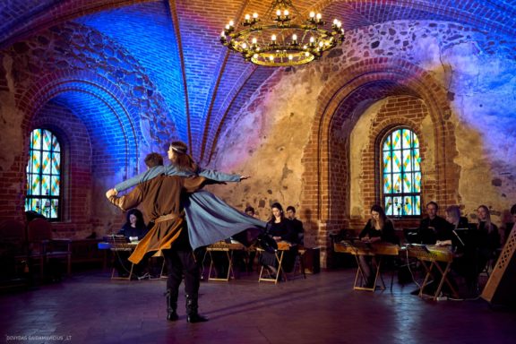 Trakų Pilis Spektaklis legenda apie Birutę ir Kęstutį Sietuva 