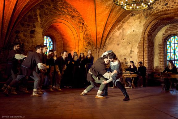 Trakų Pilis Spektaklis legenda apie Birutę ir Kęstutį Sietuva 