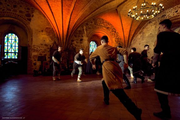 Trakų Pilis Spektaklis legenda apie Birutę ir Kęstutį Sietuva 
