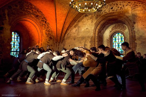 Trakų Pilis Spektaklis legenda apie Birutę ir Kęstutį Sietuva 