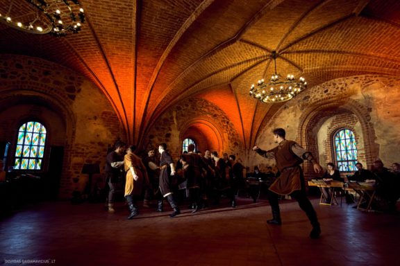 Trakų Pilis Spektaklis legenda apie Birutę ir Kęstutį Sietuva 