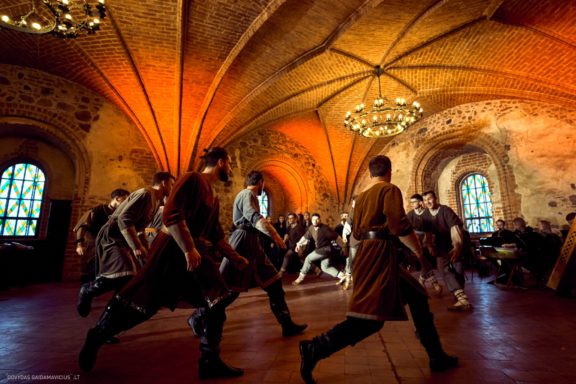 Trakų Pilis Spektaklis legenda apie Birutę ir Kęstutį Sietuva 