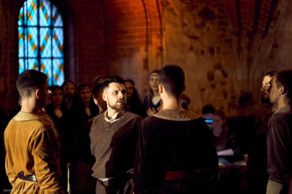 Trakų Pilis Spektaklis legenda apie Birutę ir Kęstutį Sietuva 