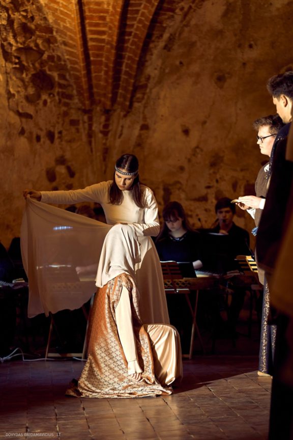 Trakų Pilis Spektaklis legenda apie Birutę ir Kęstutį Sietuva 
