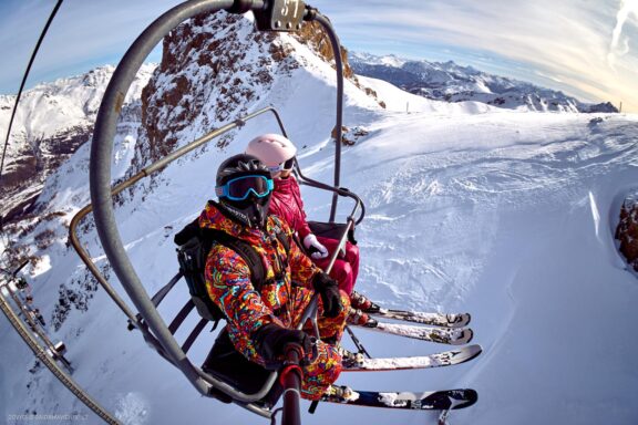 Prancūzija Serre Chevalier, France, Kelionė, Kalnai, Slidinėjimas, Žiema Fotografas: Dovydas Gaidamavičius © www.DovydasGaidamavicius.lt