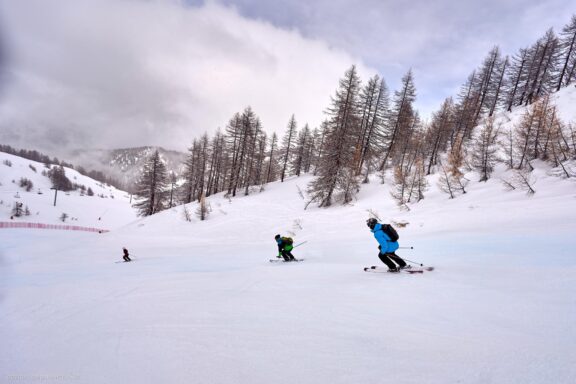 Prancūzija Serre Chevalier, France, Kelionė, Kalnai, Slidinėjimas, Žiema Fotografas: Dovydas Gaidamavičius © www.DovydasGaidamavicius.lt