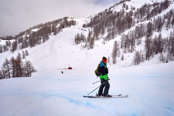 Prancūzija Serre Chevalier, France, Kelionė, Kalnai, Slidinėjimas, Žiema Fotografas: Dovydas Gaidamavičius © www.DovydasGaidamavicius.lt