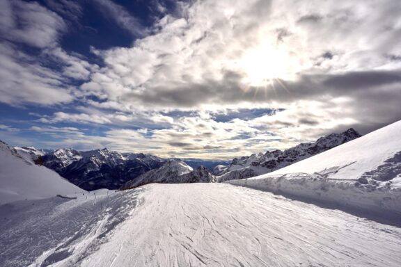 Prancūzija Serre Chevalier, France, Kelionė, Kalnai, Slidinėjimas, Žiema Fotografas: Dovydas Gaidamavičius © www.DovydasGaidamavicius.lt