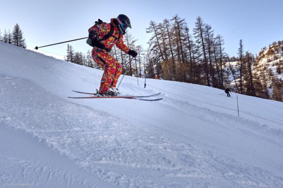Prancūzija Serre Chevalier, France, Kelionė, Kalnai, Slidinėjimas, Žiema Fotografas: Dovydas Gaidamavičius © www.DovydasGaidamavicius.lt