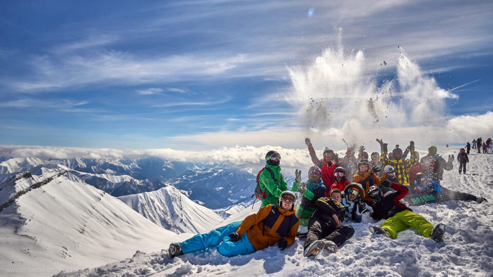 Gruzija Gudauri WeGo slidinėjimo kelionės nuotraukos, Skiing Georgia Vacation Photos Fotografas: Dovydas Gaidamavičius © www.DovydasGaidamavicius.lt