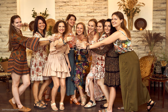 Mergvakaris Boho Stiliumi, Sigita, šokyje, Gintarės šokių ir laisvalaikio studija. Makiažas Edita EDI Makeup  Fotografas: Dovydas Gaidamavičius © www.DovydasGaidamavicius.lt