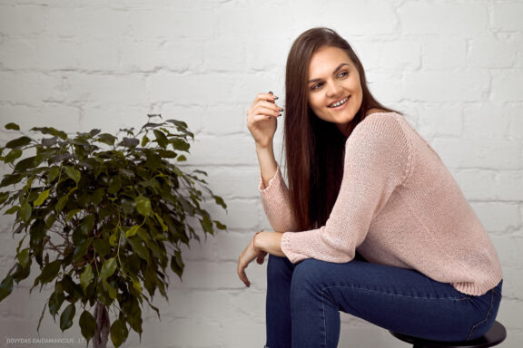 Asmeninė fotosesija Laura Larisa Strazdauskaitė Vilnius Female model photoshoot in Vilnius portrait Photographer Lithuania Fotografas: Dovydas Gaidamavičius © www.DovydasGaidamavicius.lt