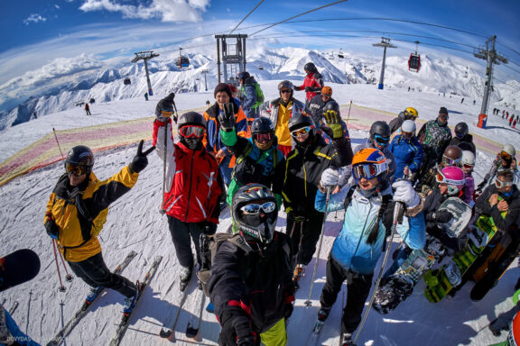 Gruzija Gudauri WeGo slidinėjimo kelionės nuotraukos, Skiing Georgia Vacation Photos Fotografas: Dovydas Gaidamavičius © www.DovydasGaidamavicius.lt