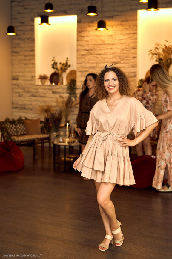 Mergvakaris Boho Stiliumi, Sigita, šokyje, Gintarės šokių ir laisvalaikio studija. Makiažas Edita EDI Makeup  Fotografas: Dovydas Gaidamavičius © www.DovydasGaidamavicius.lt