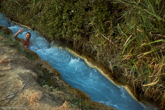 Euro Trip Kelionės nuotraukos Italija, Italy, Saturnia Tuscany Natural Hot Springs Terminės vonios Fotografas: Dovydas Gaidamavičius © www.DovydasGaidamavicius.lt