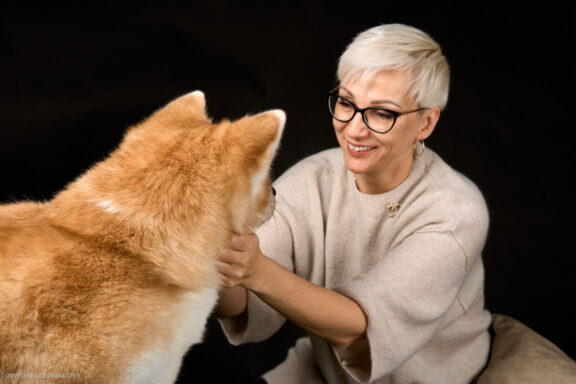 Augintinio šuns fotosesija foto studijoje, Vilnius, Šiaurės Miestelis, Žirmūnai. Akita dog photoshoot studio, Fotografas: Dovydas Gaidamavičius © www.DovydasGaidamavicius.lt www.Dovis.lt