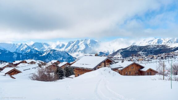 Prancūzija Alpe d'Huez, France, Kelionė, Kalnai, Slidinėjimas, Žiema Fotografas: Dovydas Gaidamavičius Dovis www.Dovis.lt © www.DovydasGaidamavicius.lt 
