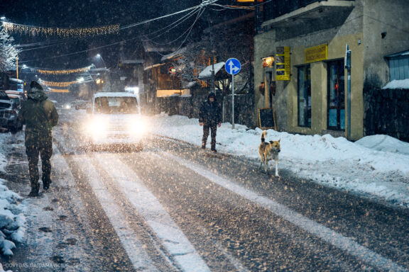 Sakartvelas, Gruzija, Mestia, Svaneti, Kelionė, Kalnai, Slidinėjimas, Žiema 2026 Fotografas: Dovydas Gaidamavičius Dovis www.Dovis.lt © www.DovydasGaidamavicius.lt  @DGaidamavicius